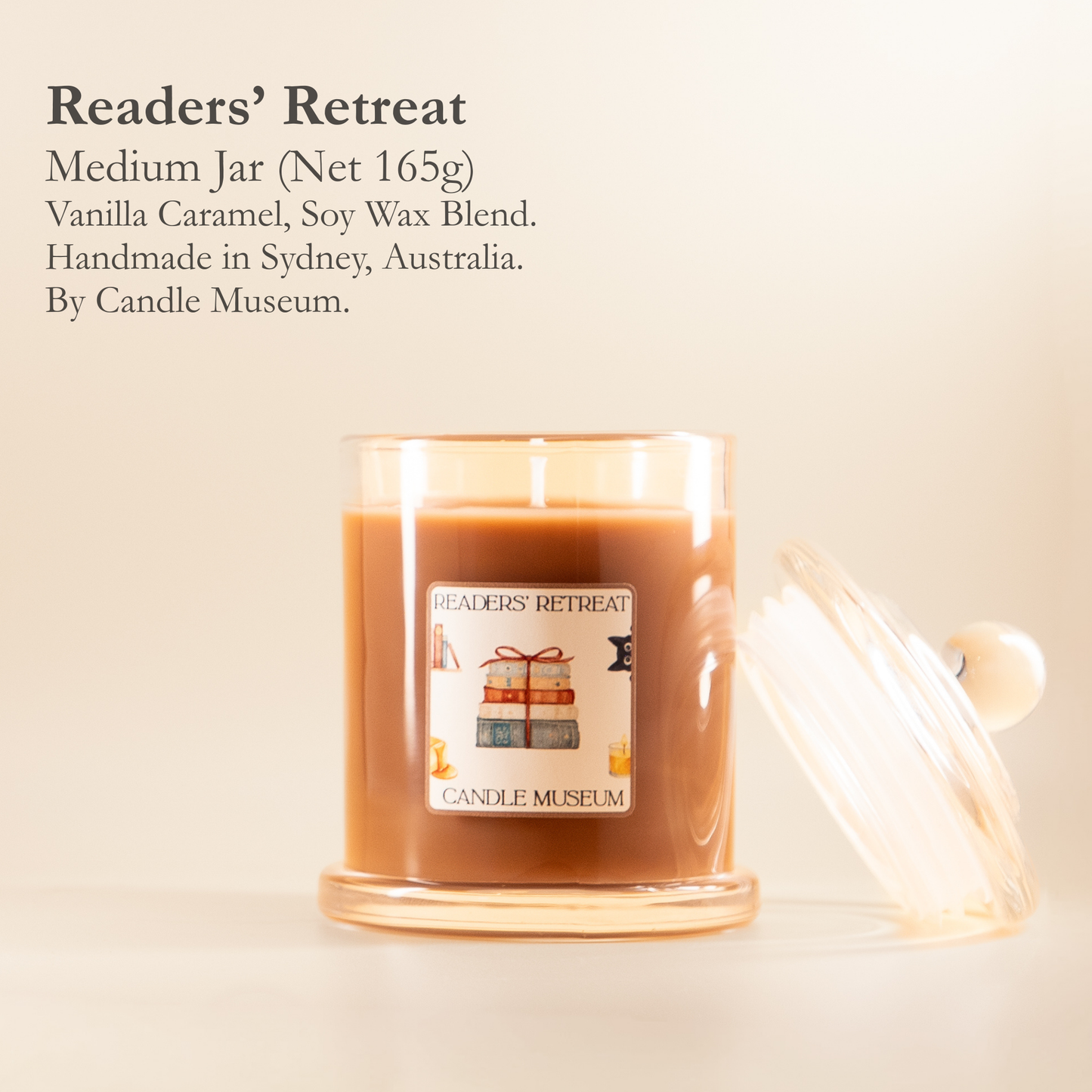 Readers’ Retreat - Medium Jar (165g)